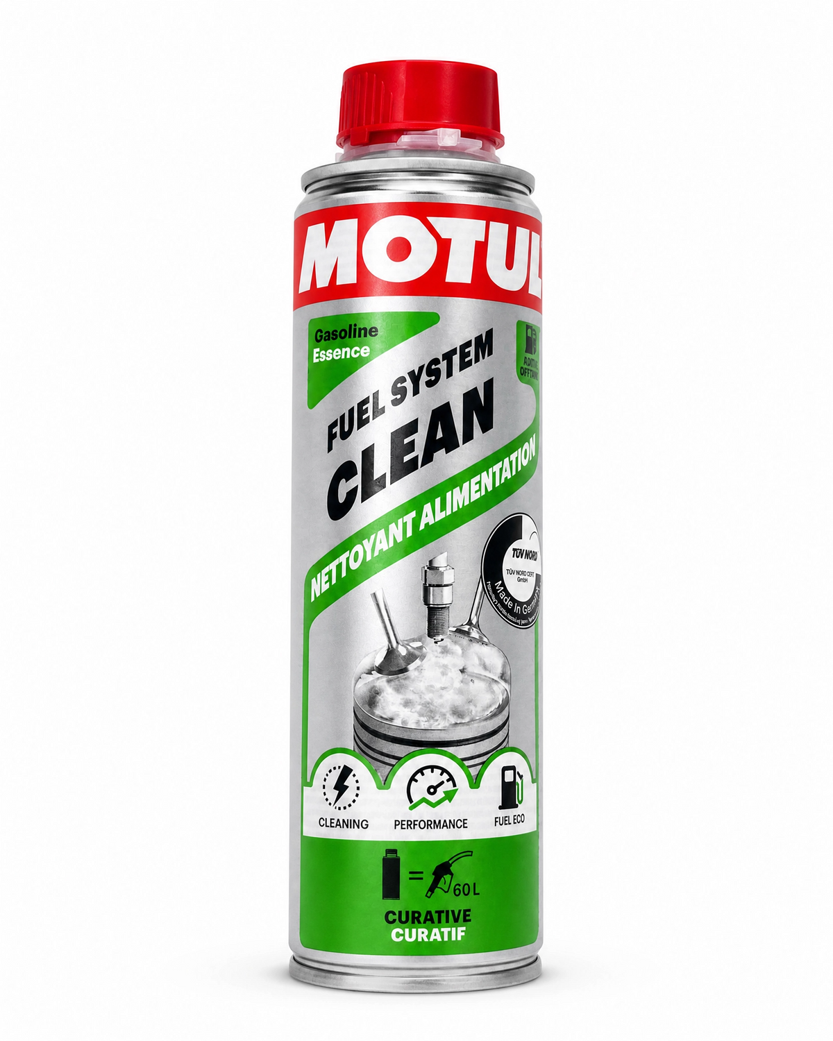 Motul Fuel System Clean Gasoline Fuel Injector & System Cleaner