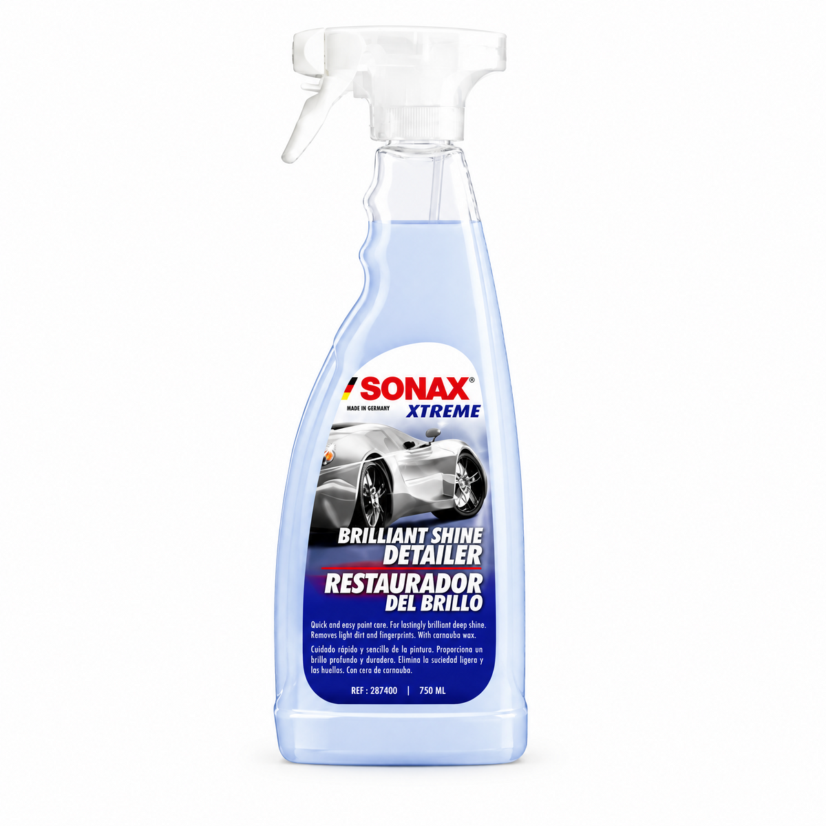 SONAX XTREME Brilliant Shine Detailer – بخاخ لتعزيز اللمعان، 750 مل