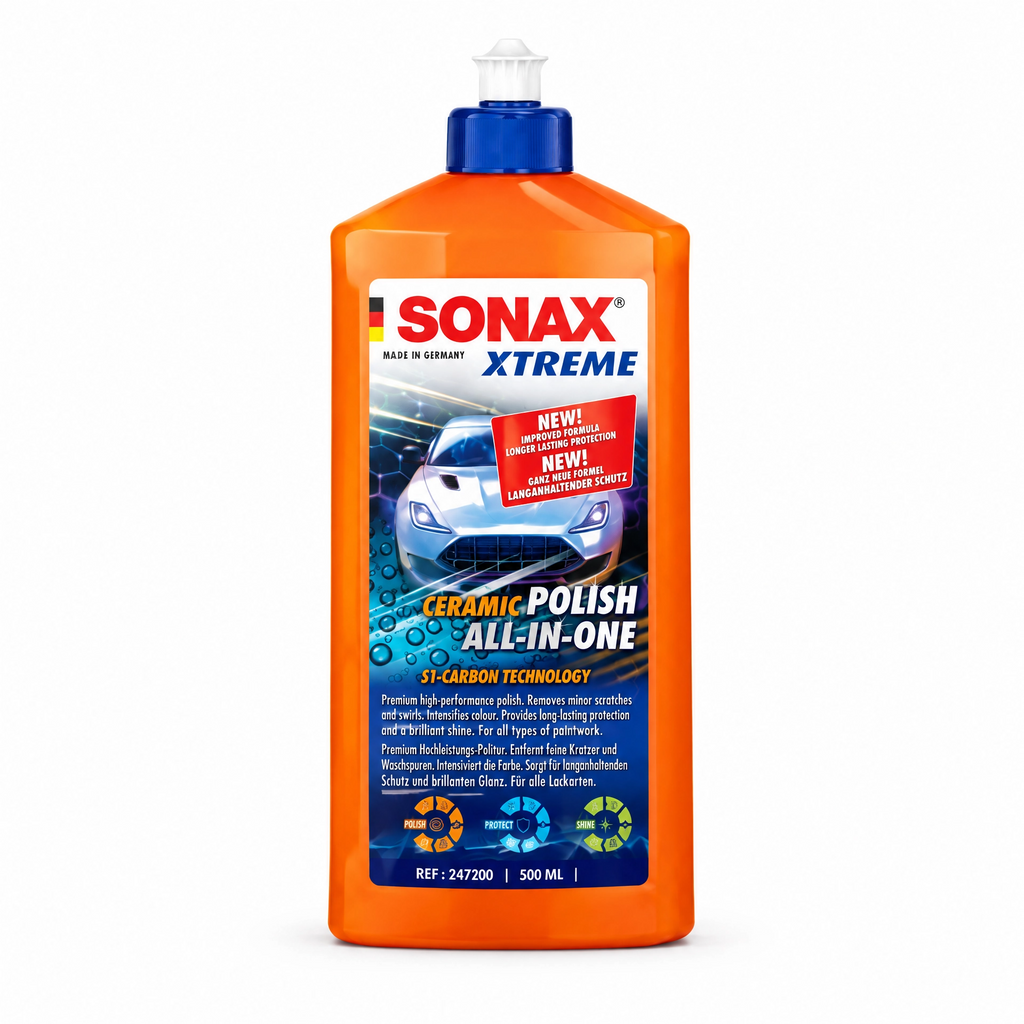 SONAX XTREME Ceramic Polish All-in-One – تقنية S1-كربون، 500 مل